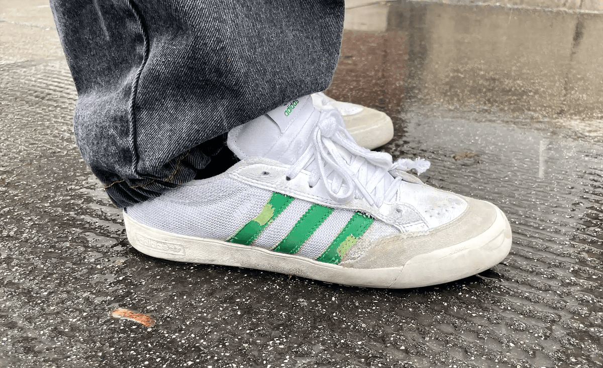 adidas gazelle silver green womens Adidas Skateboarding Nora Shoe Core Black/Zero Metallic/Spark  Jimmys  Skate & Street