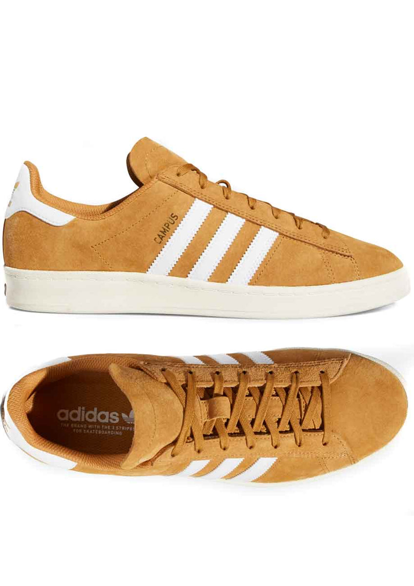 adidas gazelle silver green womens Adidas Campus ADV Shoes - Core Black / White / White main image 1