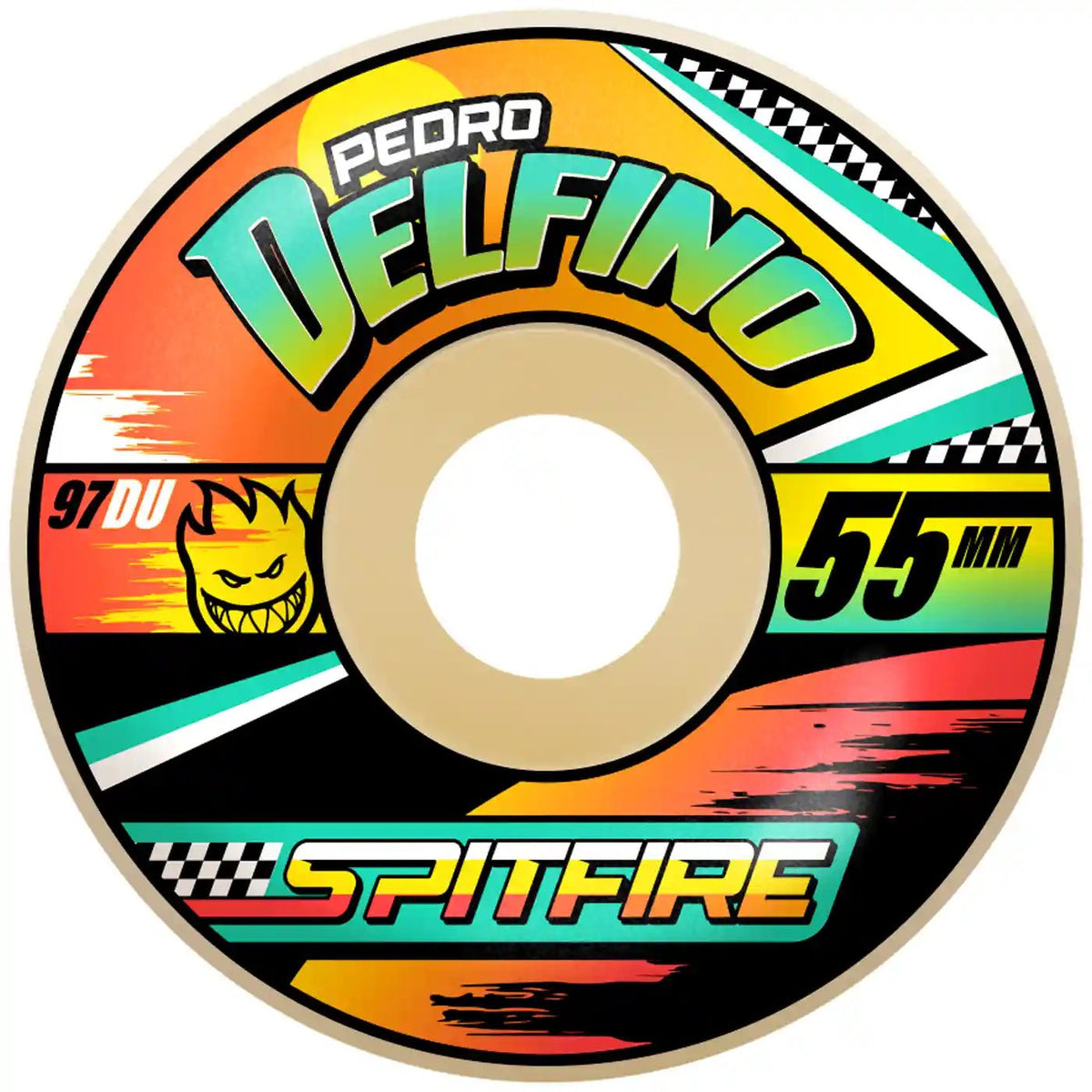 Spitfire 55mm 97A Formula Four Delfino Turbo Radials Wheels