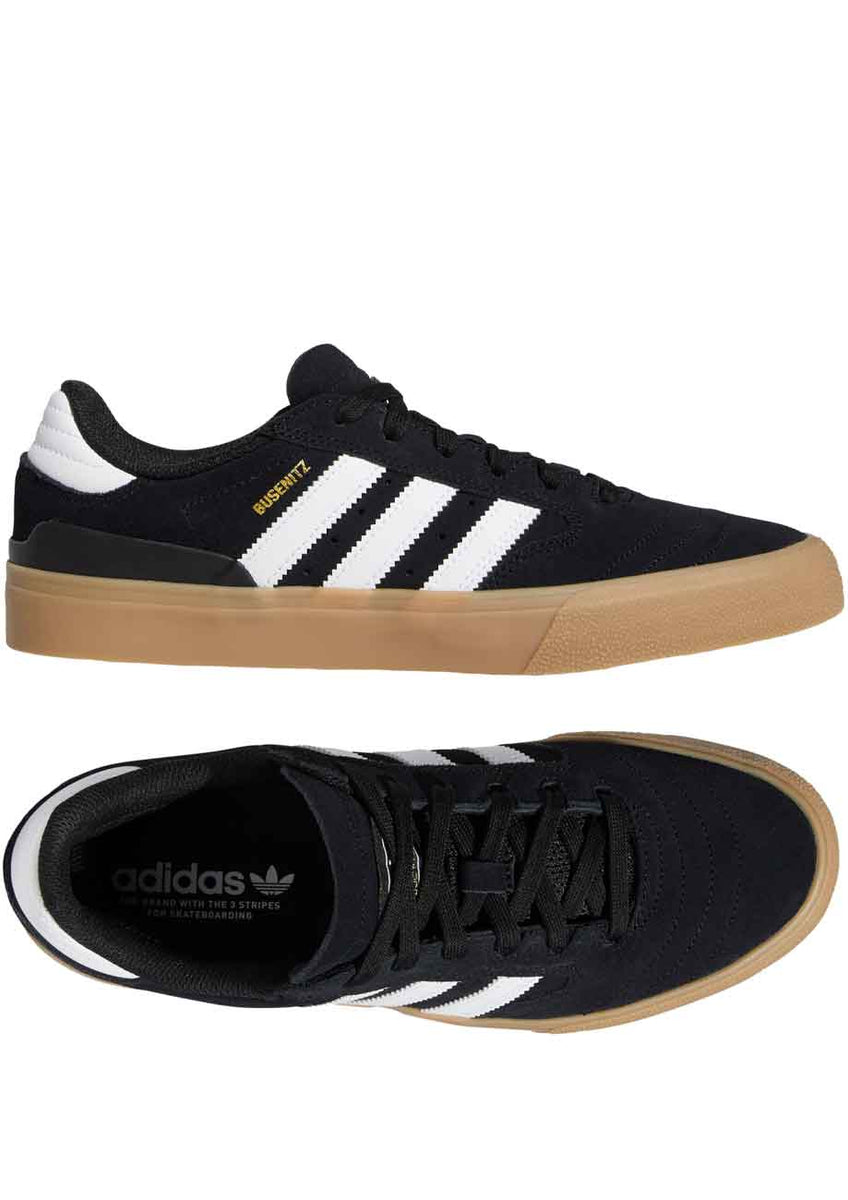 Adidas Skateboarding Busenitz Vulc II Black White Gum Schuh – Freedom  Skateshop