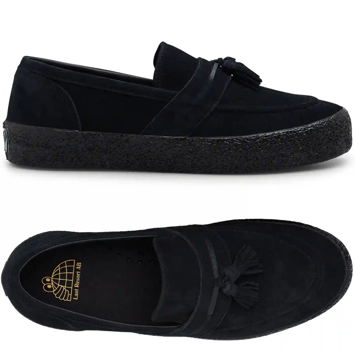 Last Resort AB VM005 Slip On Skate Shoes Black Black – Freedom