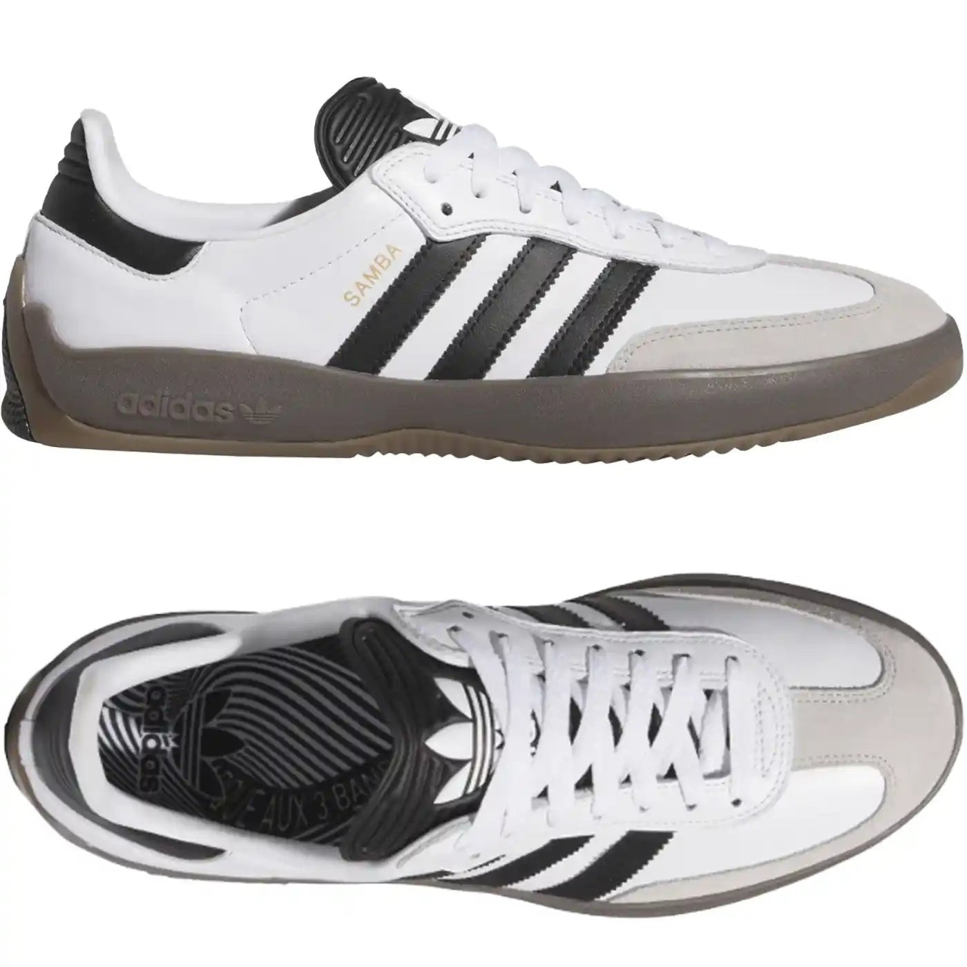 Adidas Skateboarding Puig Samba Skate Shoe White Black Gum Freedom Skateshop Adidas Skateboarding Puig Samba Skate Shoe White Black Gum Freedom Skateshop