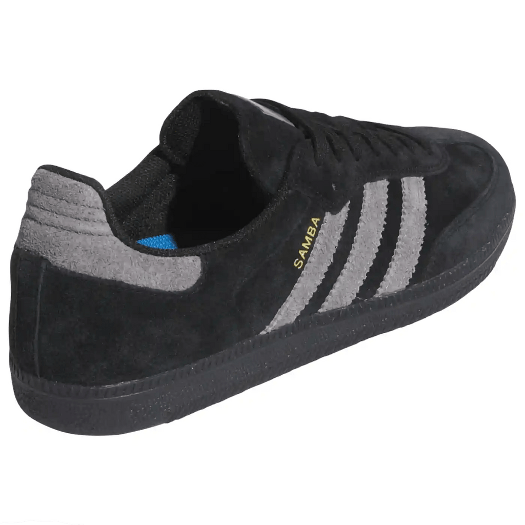 Adidas Skateboarding Samba ADV Schuh Black Grey Gold Freedom Skateshop