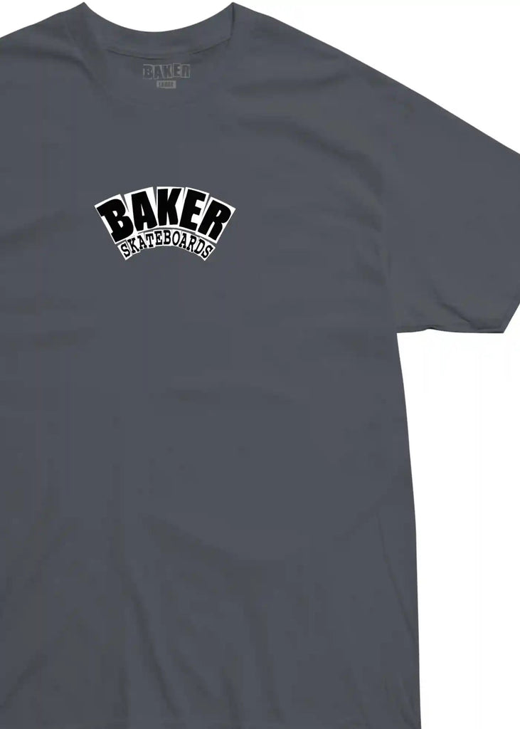 Baker - Baker Arch T-Shirt Dunkelgrau - Handelsware