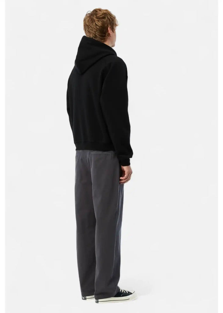 Dime - Dime Cursive Small Logo Zip Hoodie Schwarz