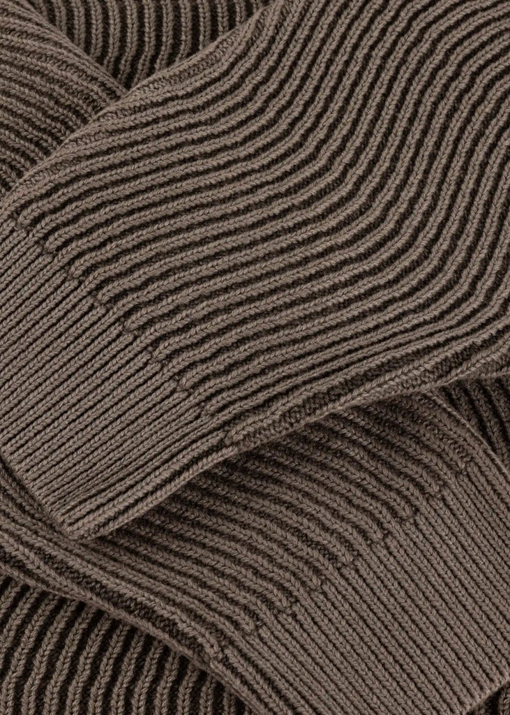 Dime - Dime Wave Sweater Braun