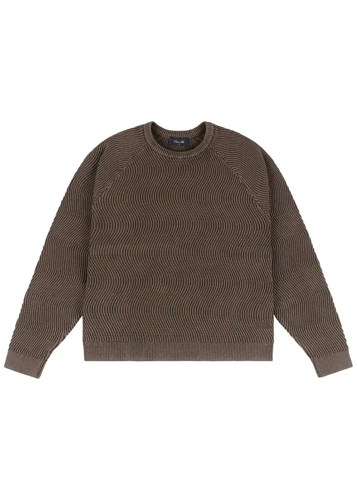 Dime - Dime Wave Sweater Braun