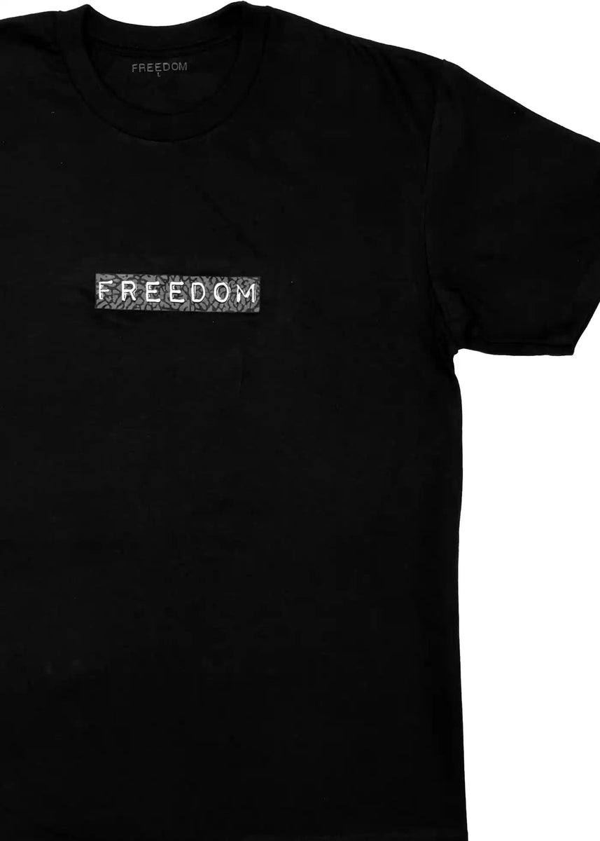 Freedom Label Freedom Label Elephant T-Shirt Black – Freedom Skateshop