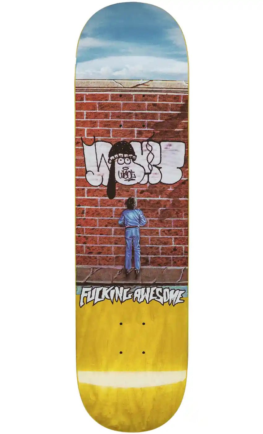 スケートボード FUCKINGAWESOME / Wanto/Dill-Crime Face Fucking Awesome Dill Wanto Crime Face 8.18 Deck – Freedom Skateshop