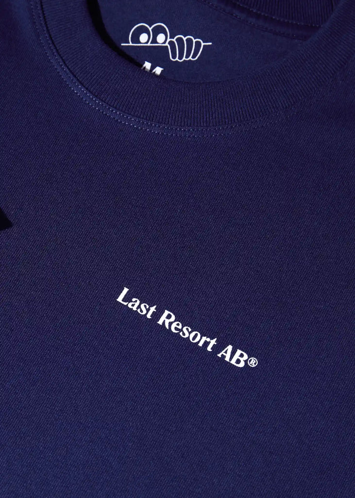 Last Resort AB Atlas Monogram T-Shirt Dress Blues Handelsware Last Resort AB   
