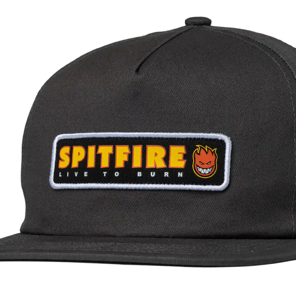 Spitfire LTB Patch Cap Charcoal Handelsware Spitfire   