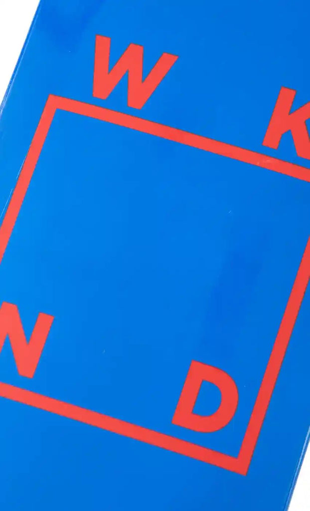 WKND - WKND Logo 9.0 Deck Royal Red