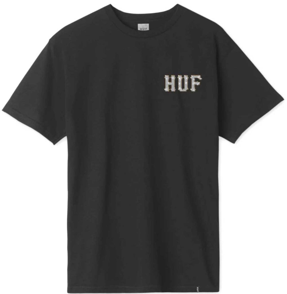 HUF Jacob Classic H T-Shirt Black  HUF   