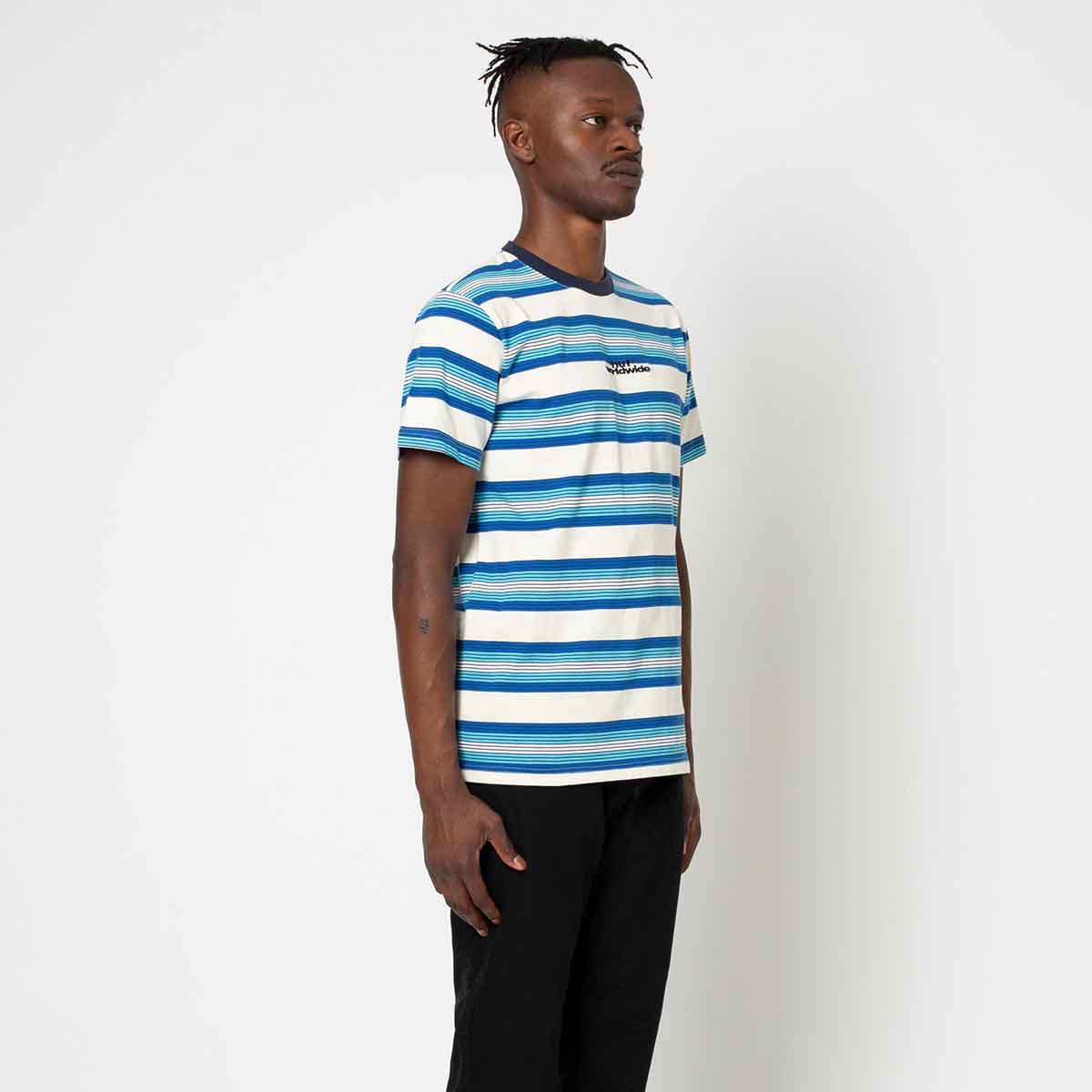 Huf striped hotsell t shirt