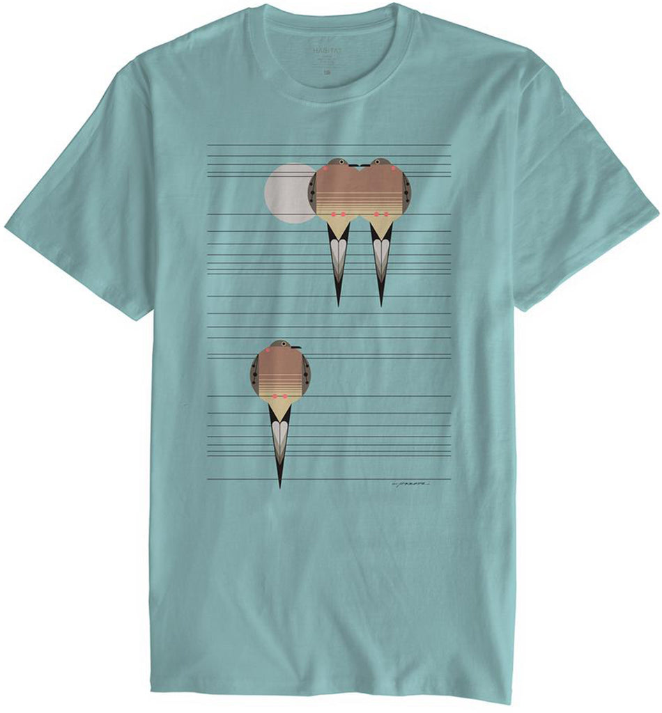 Habitat Bird On A Wire Tee Seafoam  Habitat   