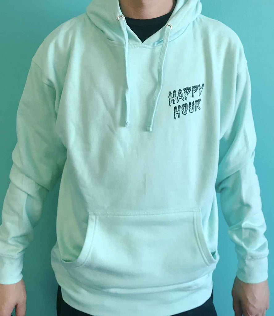 Happy Hour Rippin' Hooded Sweatshirt Mint Handelsware Happy Hour   