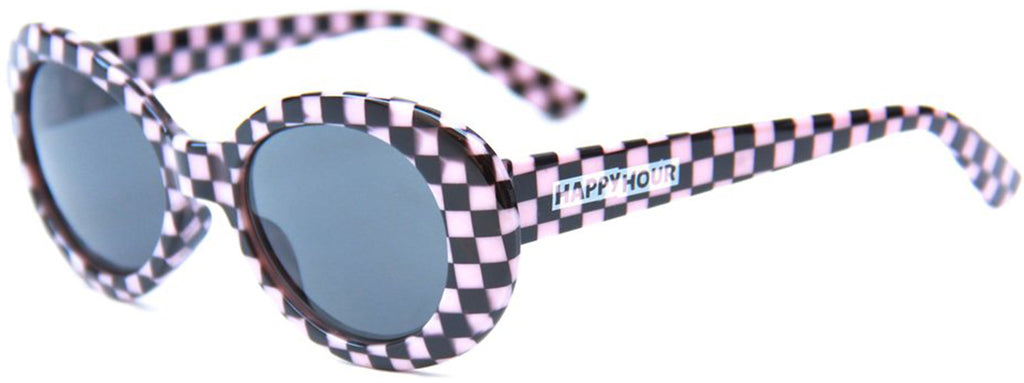 Happy Hour Beach Party Pink Checkers  Happy Hour   