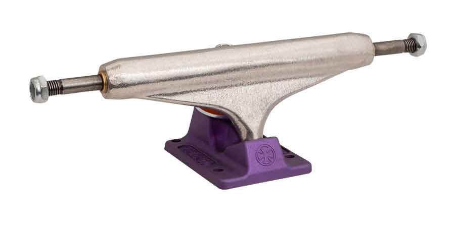 Independent 139 Anodized Hollow Silver Purple Stage 11 Trucks  Independent   