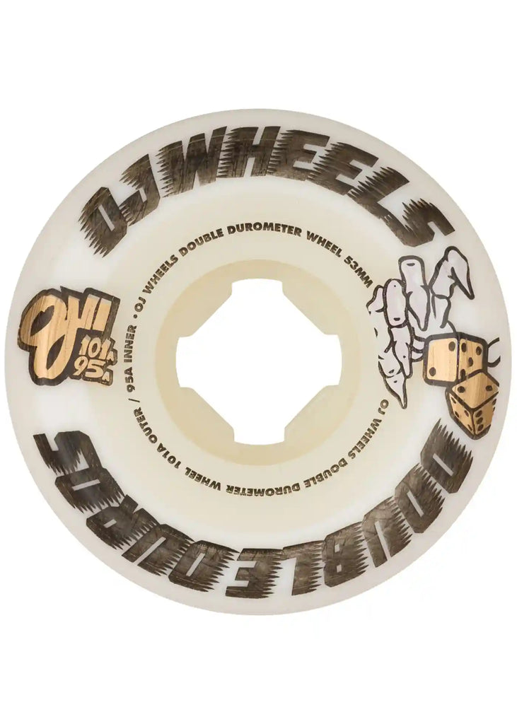 OJ Wheels 53mm 101/95A Double Duro Mini Combo Wheels Handelsware OJ Wheels   
