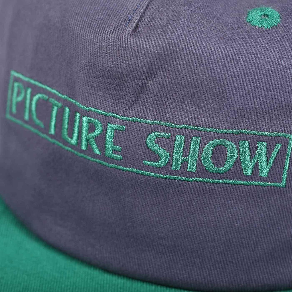 Picture Show VHS Strap Back Cap Slate Jade  Picture Show   
