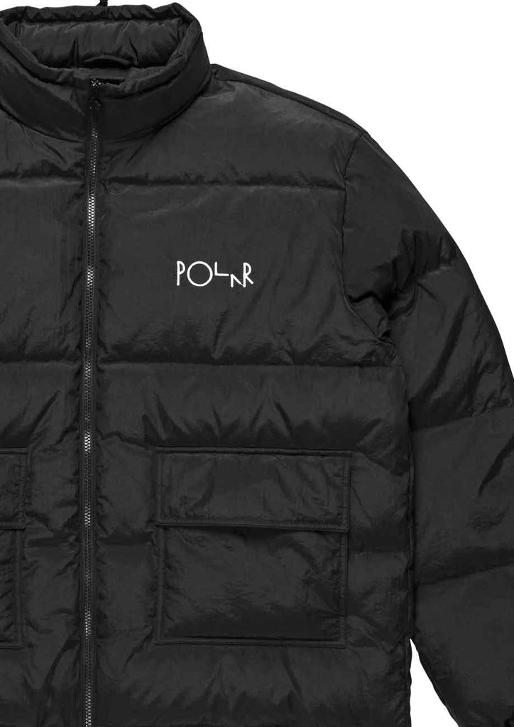 Polar Pocket Puffer Jacket Black  Polar   