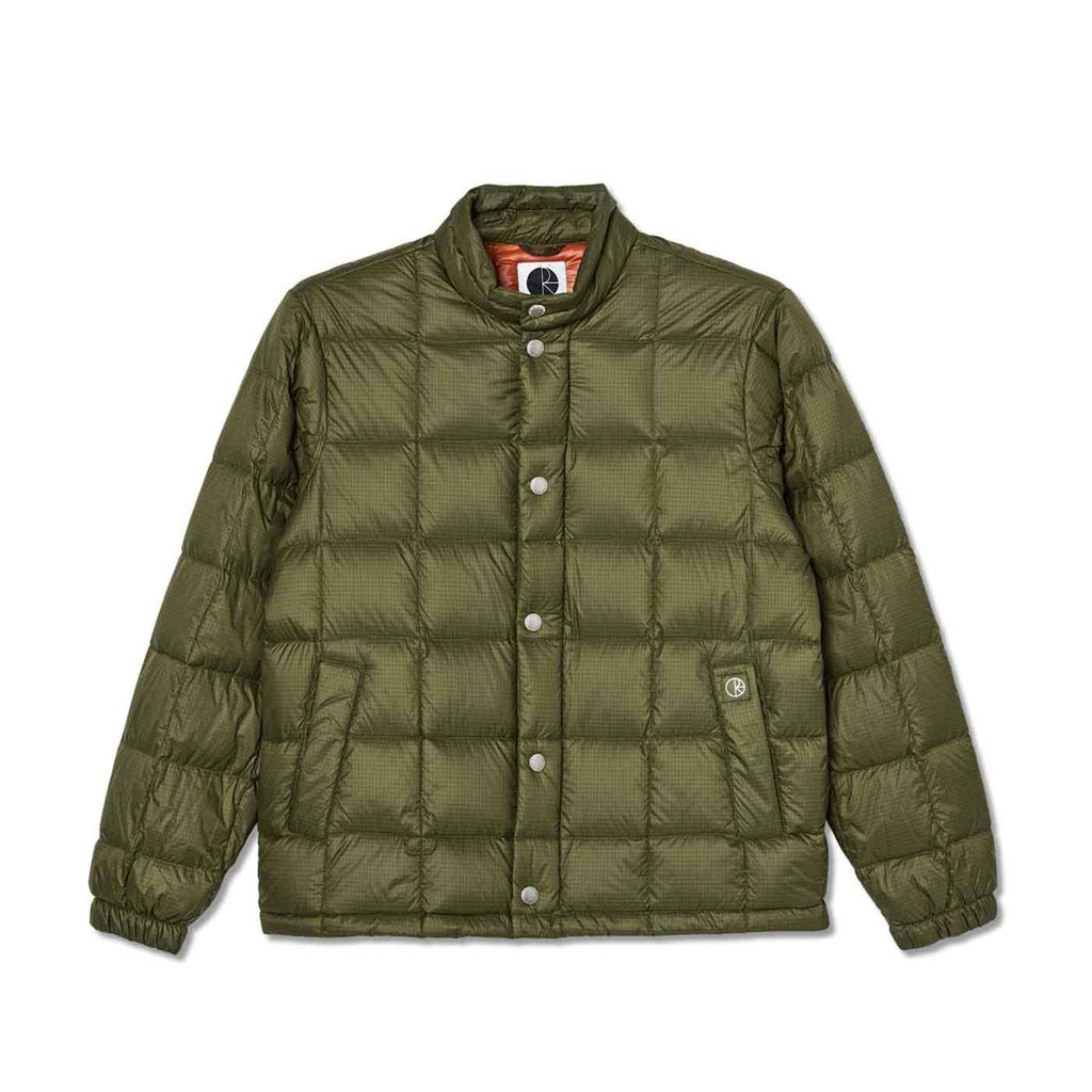 Polar Skate Co. Lightweight Puffer Jacket Uniform Green  Polar   