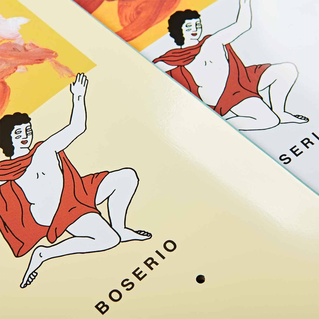 Polar Skate Co. Boserio Family 8.5 Deck Light Blue  Polar   