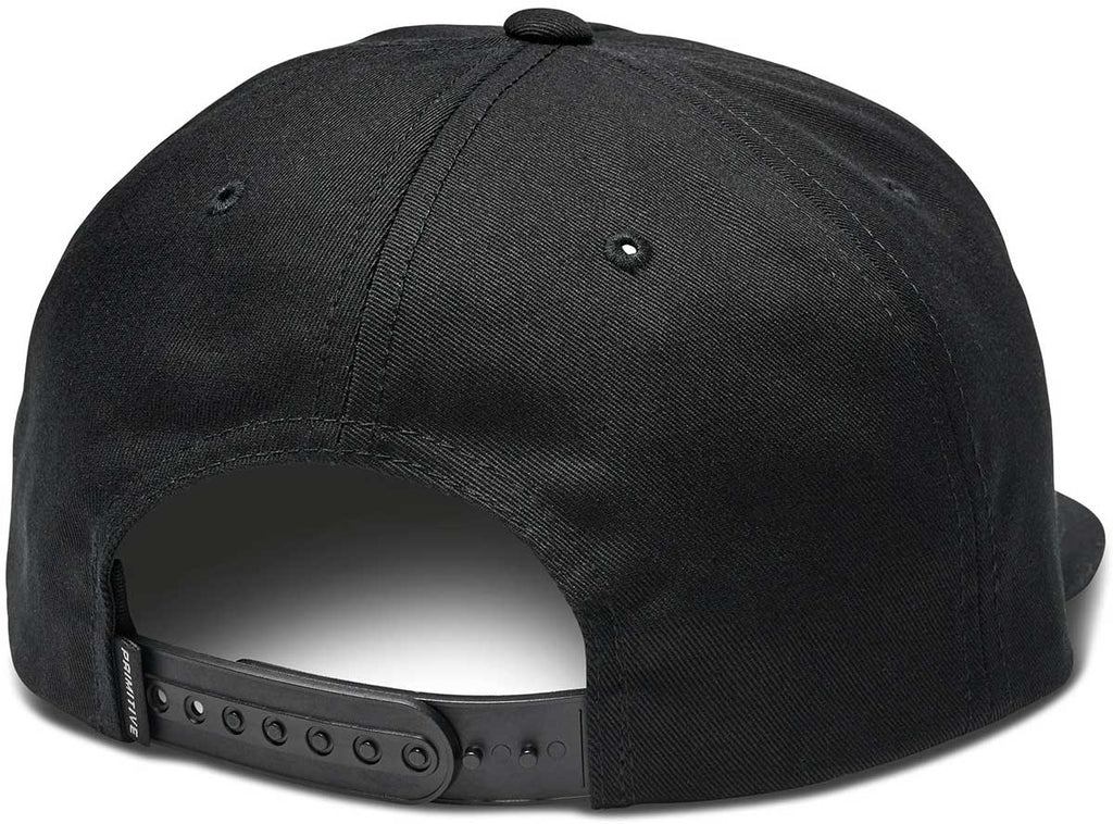 Primitive Dos Flores Unstructured Snapback Cap Black  Primitive   