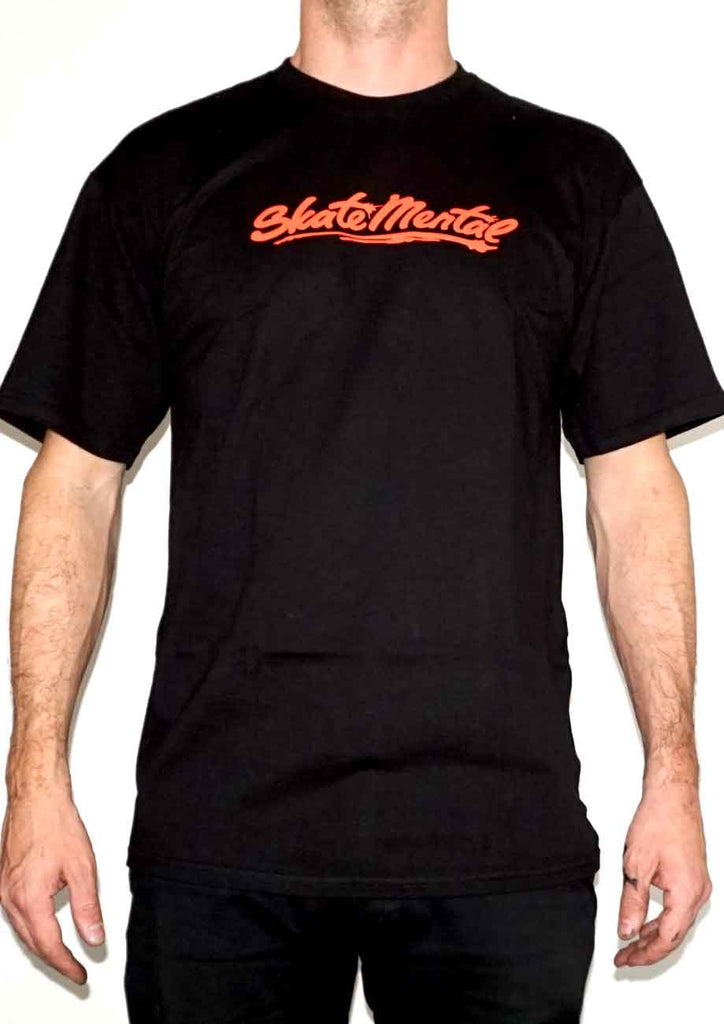 Skate Mental Time To Separate T-Shirt Black  Skate Mental   