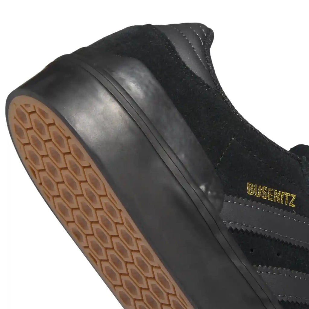 Adidas Skateboarding Busenitz Vulc II Skateschuh Black Carbon Black Handelsware Adidas Skateboarding   