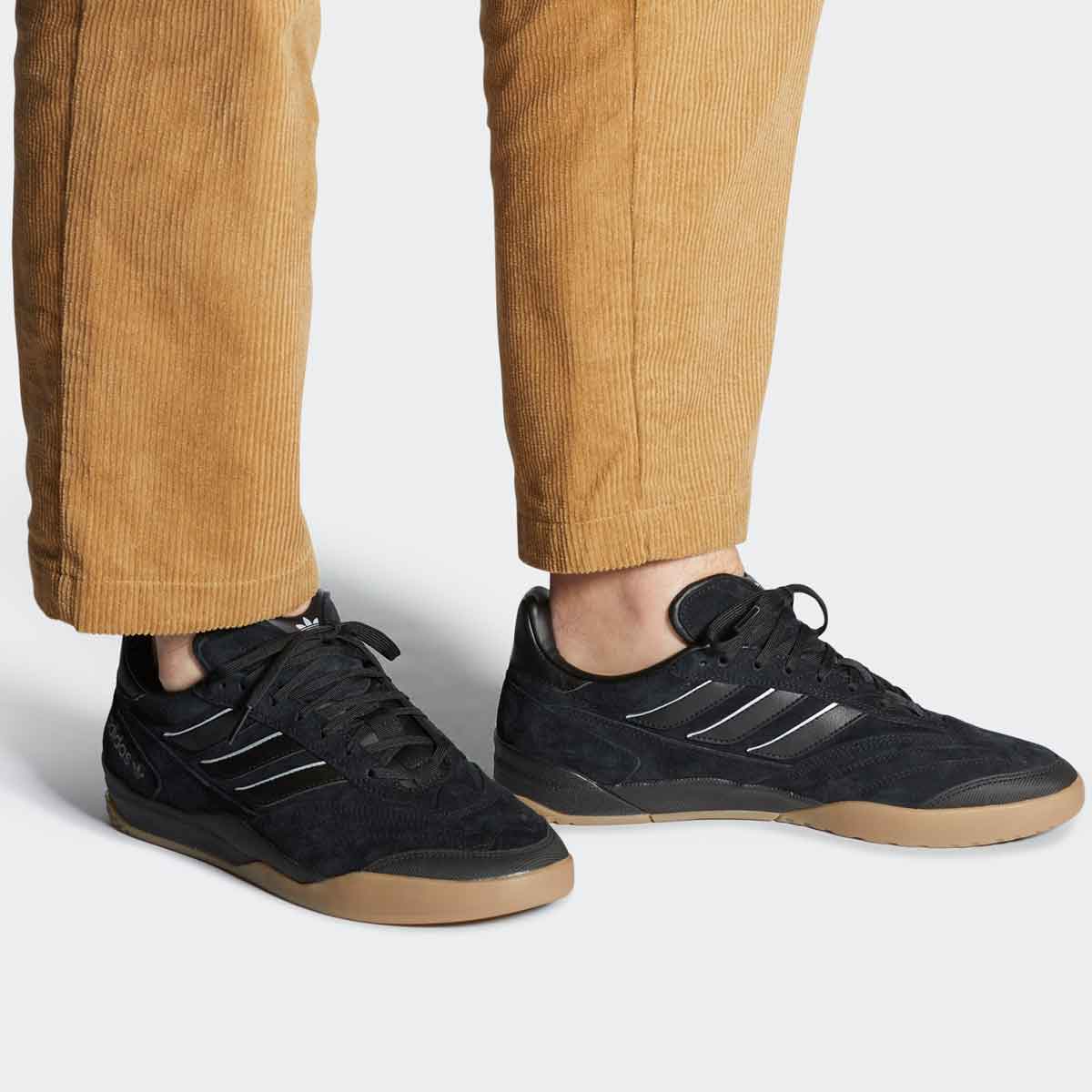 Adidas Skateboarding Copa Nationale Black Silver Metallic Gum