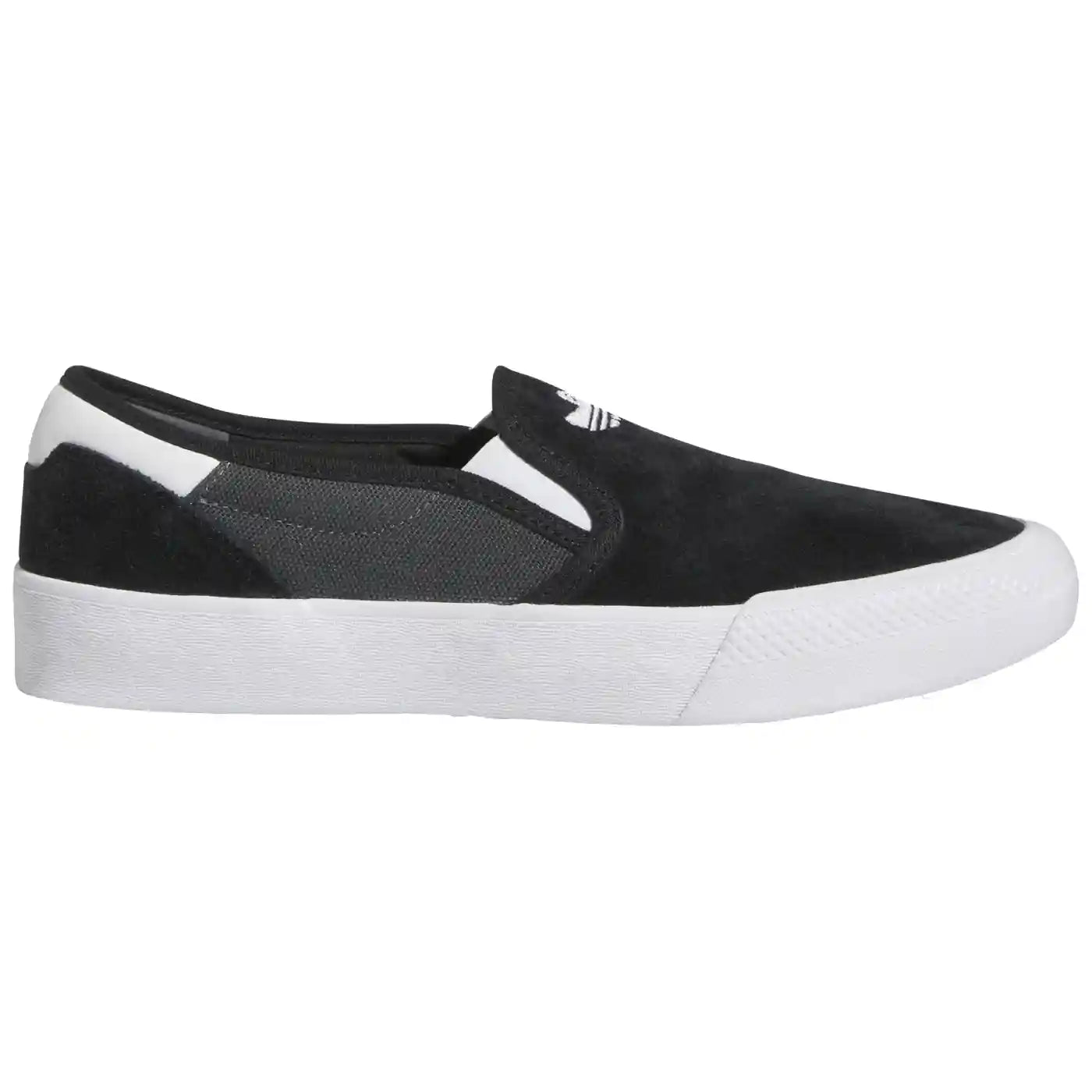 Adidas Skateboarding Shmoofoil Slip On Skate Shoe Black White Freedom Skateshop