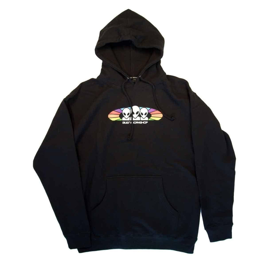 Alien Workshop Spectrum Hooded Sweatshirt Black  Alien Workshop   