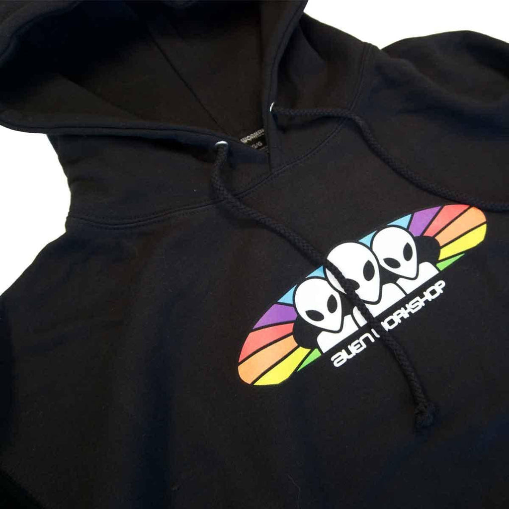 Alien Workshop Spectrum Hooded Sweatshirt Black  Alien Workshop   