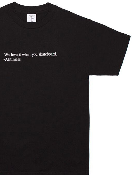 Alltimers Love It T-Shirt Black  Alltimers   