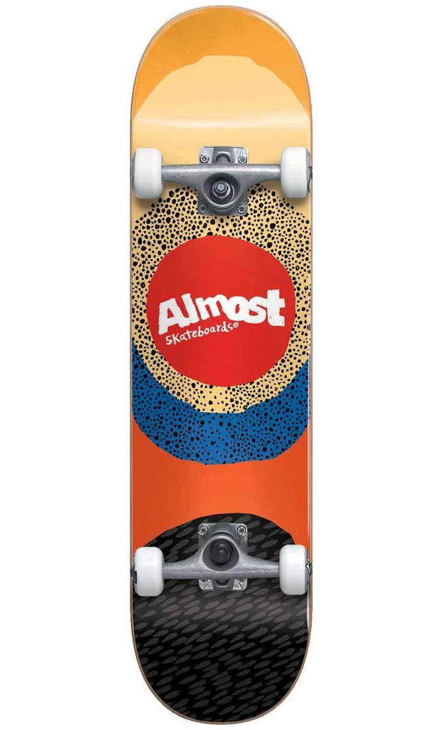 Almost Radiate 7.5 Youth Complete Skateboard Yellow  Almost   