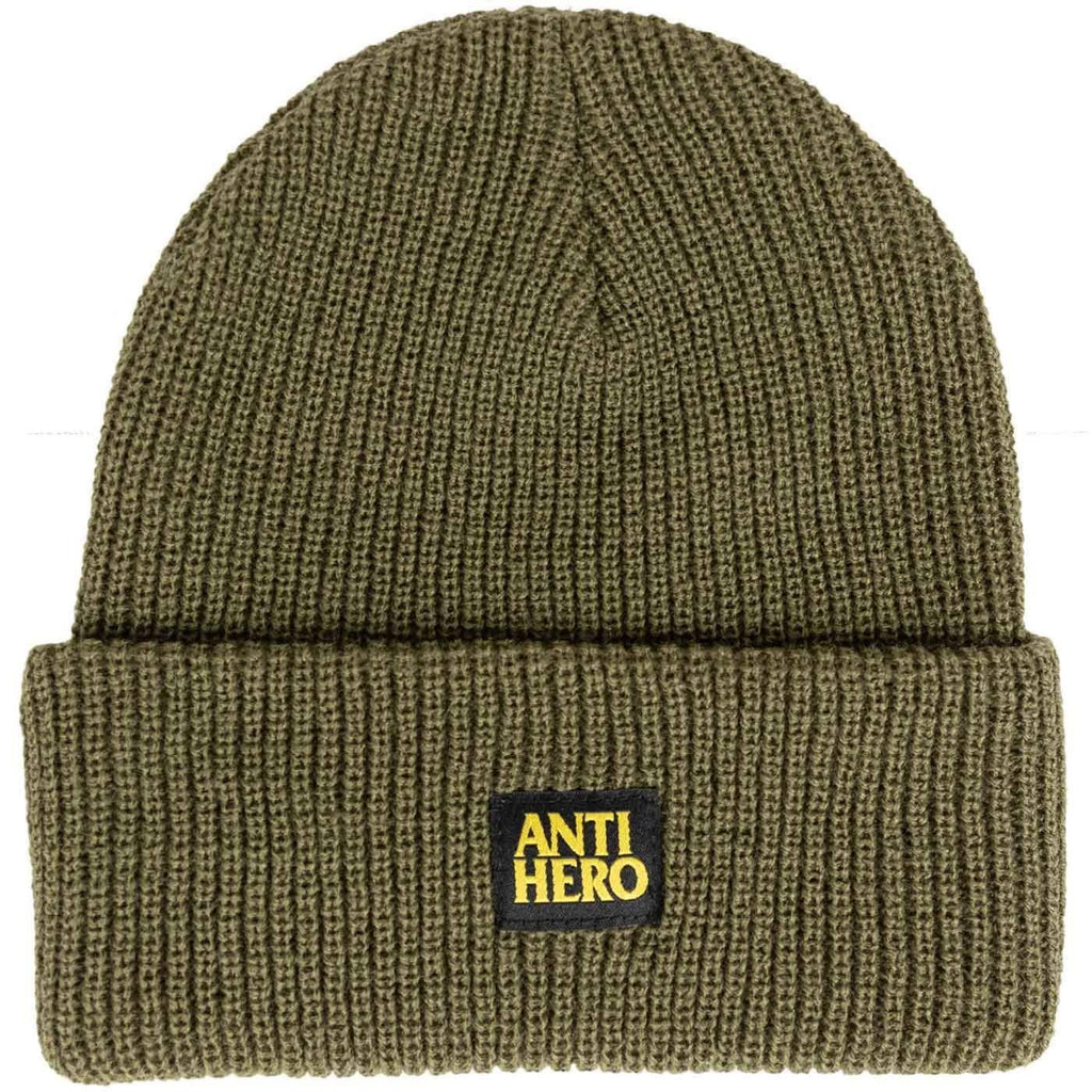 Anti Hero Lil Blackhero Beanie Olive  Anti Hero   