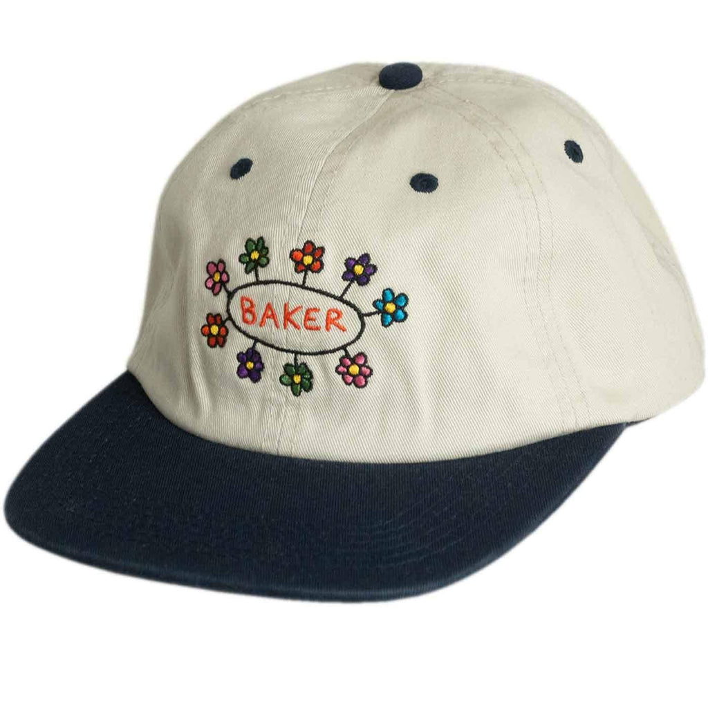 Baker Floral Cap Off White  Baker   