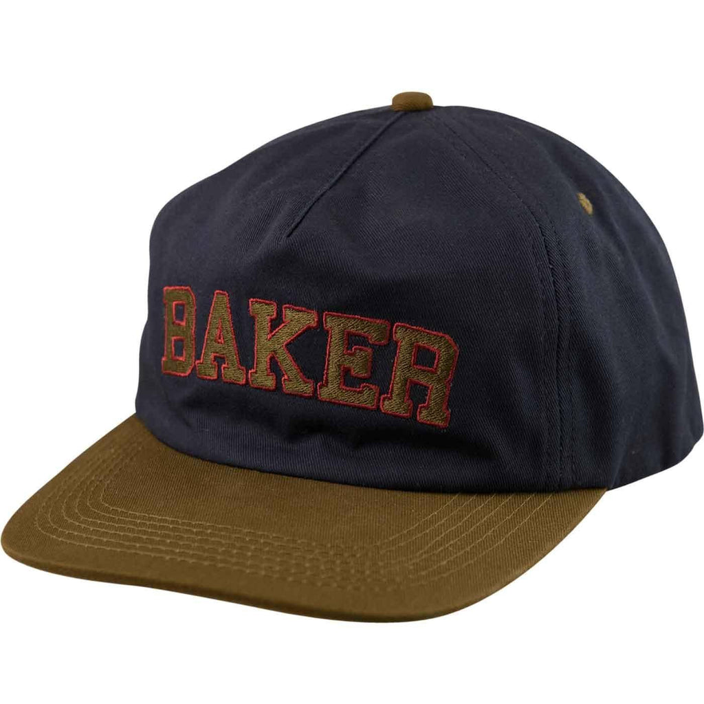 Baker Oscar Snapback Cap Navy Green  Baker   