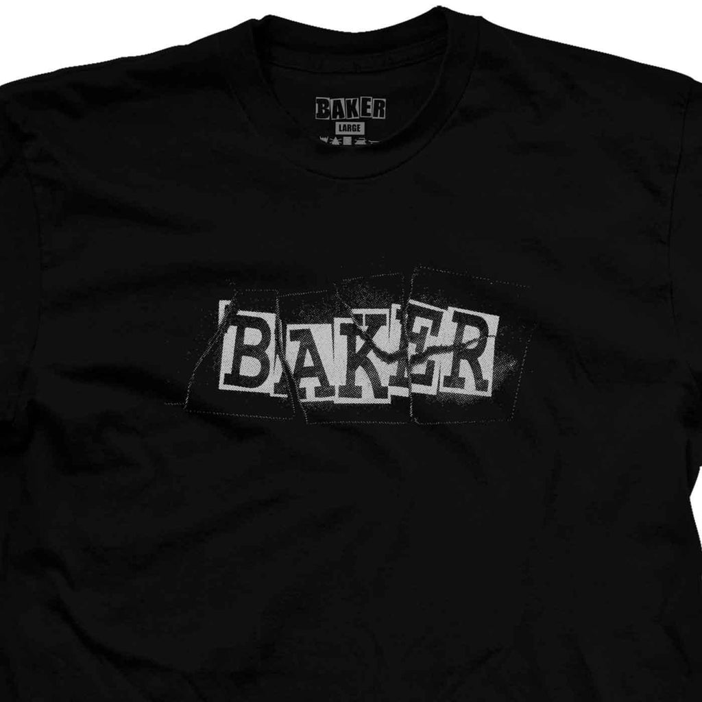 Baker Torn T-Shirt Black  Baker   