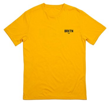 Brixton Cane Premium Shirt Gold  Brixton   