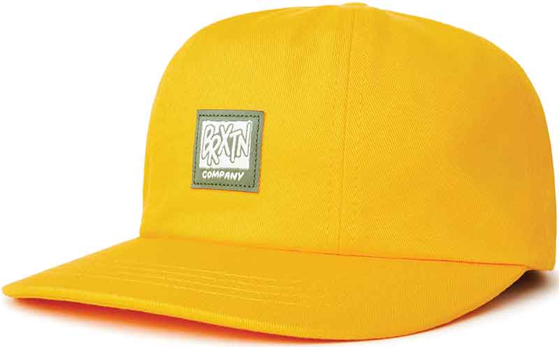 Brixton Fern Strapback Cap Nugget Gold  Brixton   