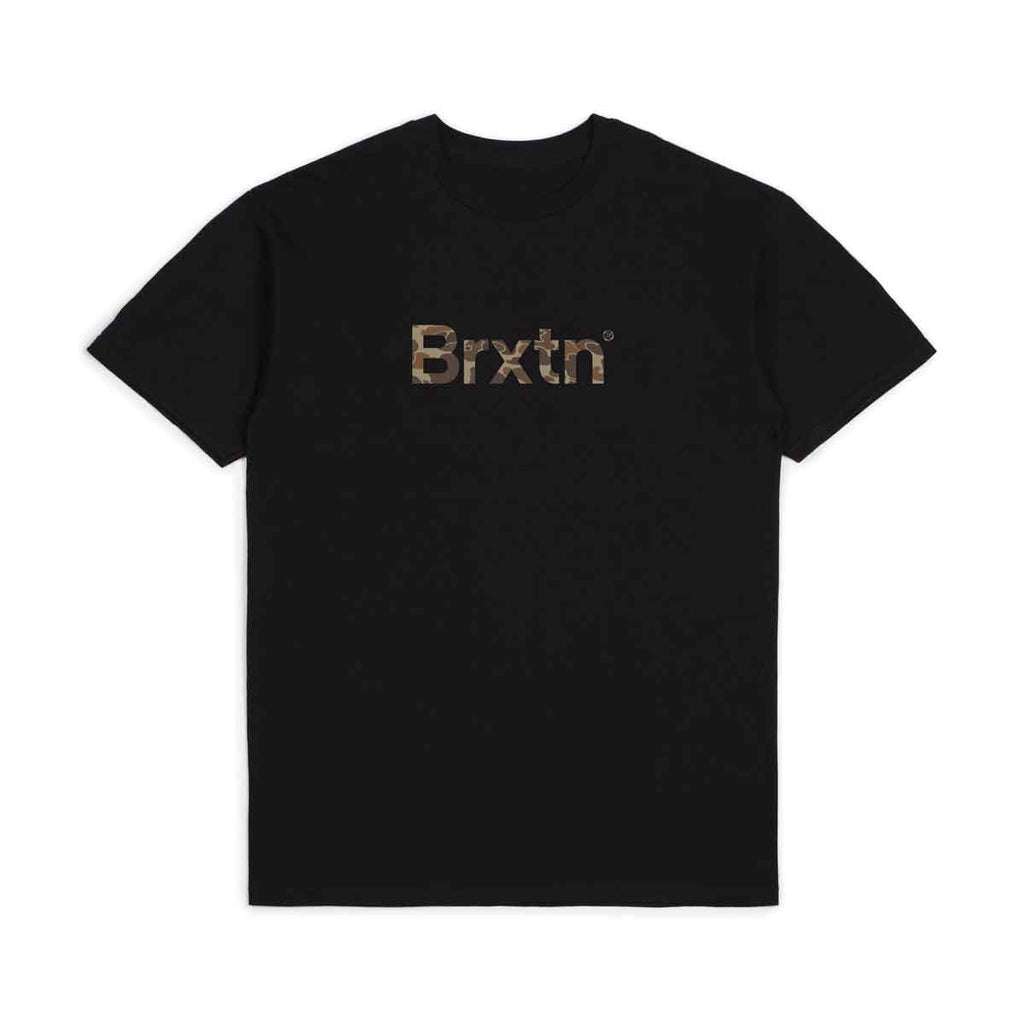 Brixton Gate T-Shirt Black  Brixton   