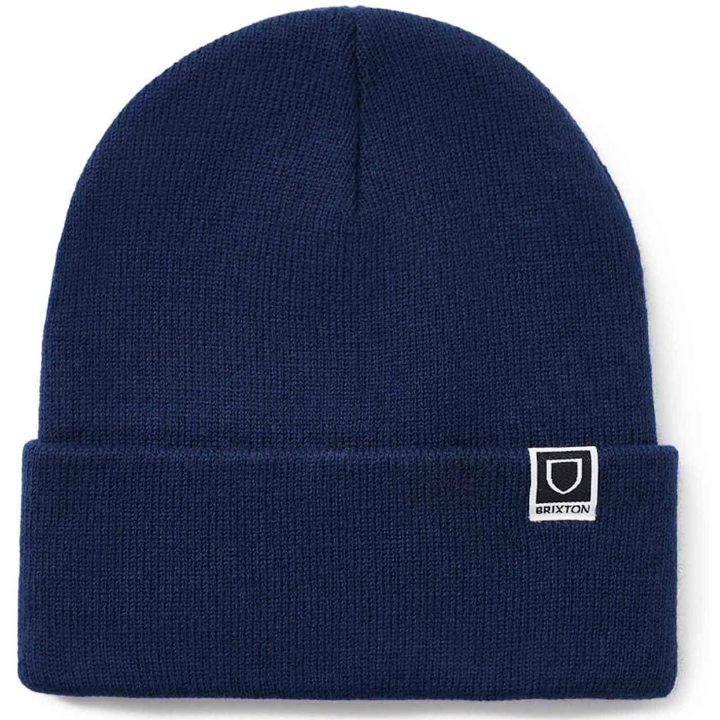 Brixton Harbor Beta Watch Cap Beanie Washed Navy  Brixton   