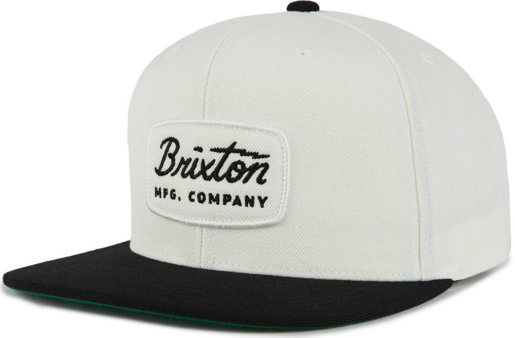 Brixton Jolt Snapback Off White Black Black  Brixton   