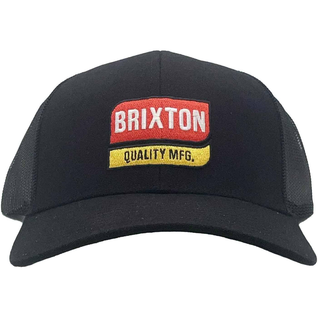 Brixton Scoop Mesh Cap Black  Brixton   