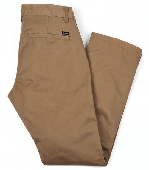 Brixton Toil Chino Pant Dark Khaki  Brixton   