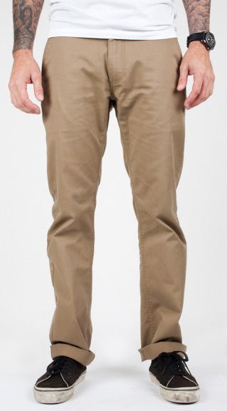 Brixton Toil Chino Pant Dark Khaki  Brixton   