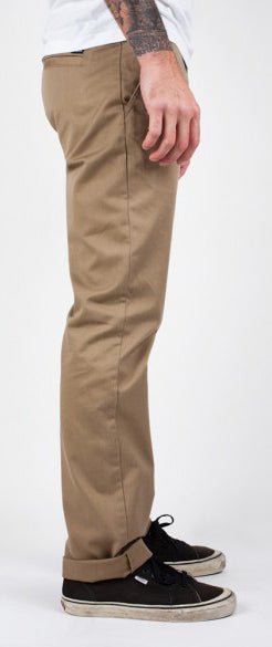 Brixton Toil Chino Pant Dark Khaki  Brixton   