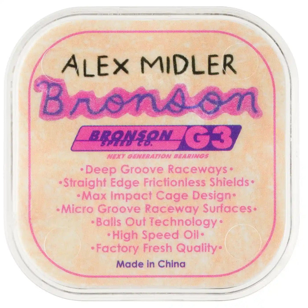 Bronson Alex Midler Pro G3 Speed Bearings  Bronson   